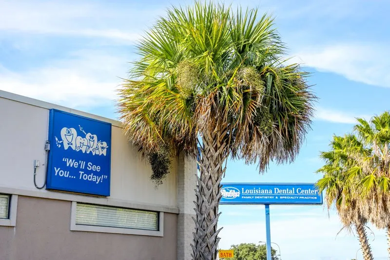 Louisiana Dental Center Chalmette office lobby and reception area