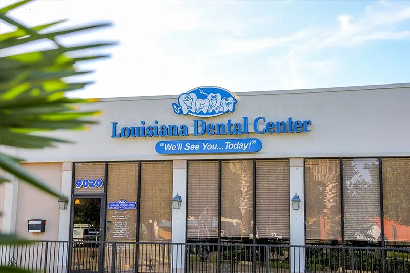 Office hallway at Louisiana Dental Center Chalmette