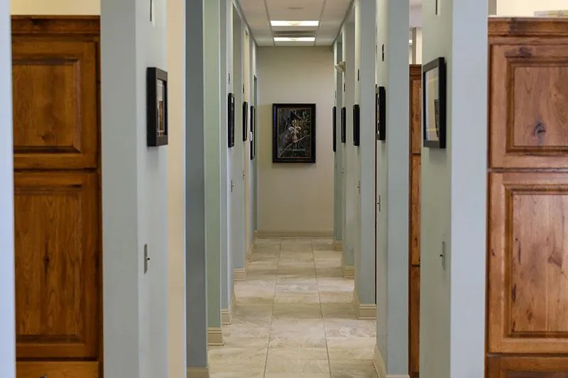 Dental treatment room at Louisiana Dental Center Chalmette